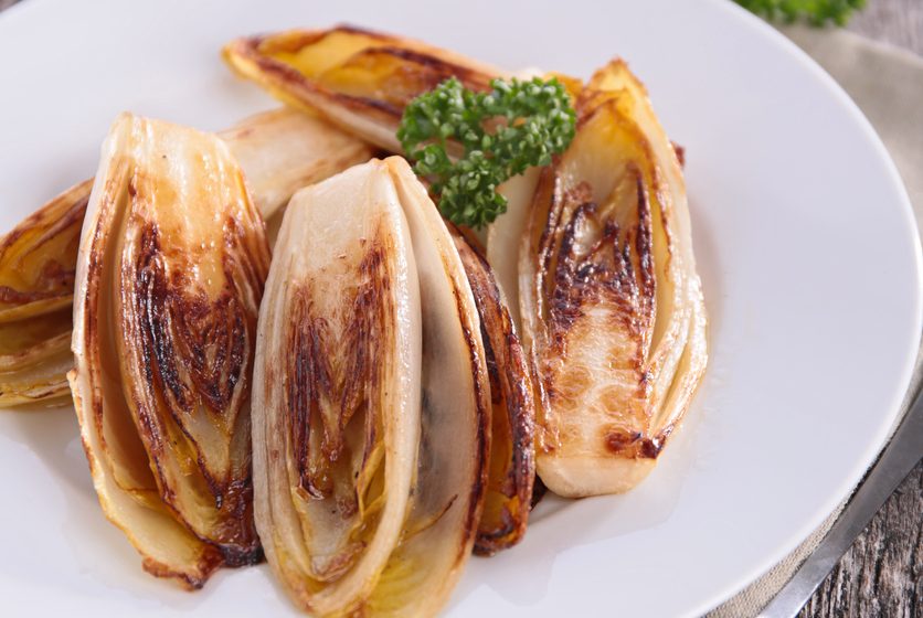 Grilled Endive with Sage Vinaigrette