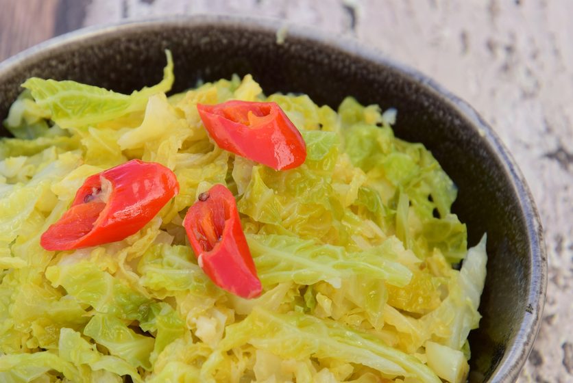 Simplest Sauteed Cabbage